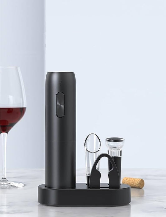 4-in-1 Electric Bottle Wine Opener Set